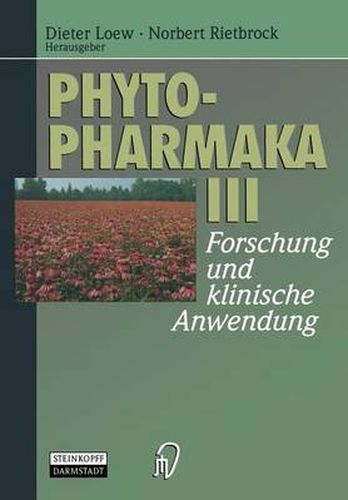 Cover image for Phytopharmaka III: Forschung und klinische Anwendung