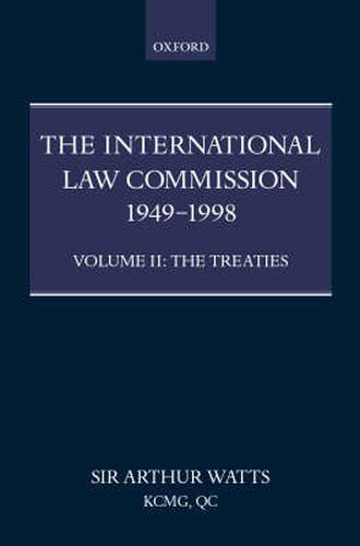 Cover image for The International Law Commission 1949-1998