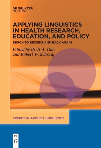 Cover image for Applying Linguistics in Health Research, Education, and Policy