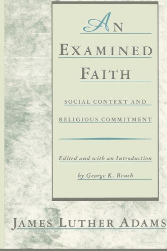 Cover image for An Examined Faith