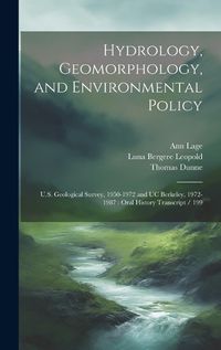 Cover image for Hydrology, Geomorphology, and Environmental Policy