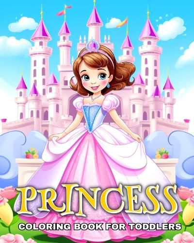 Cover image for Princess Coloring Book for Toddlers