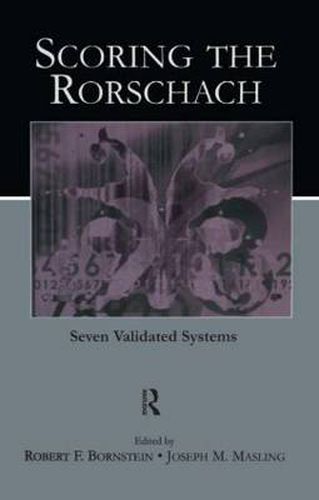 Cover image for Scoring the Rorschach: Seven Validated Systems