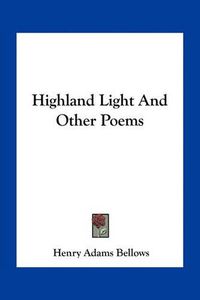 Cover image for Highland Light and Other Poems