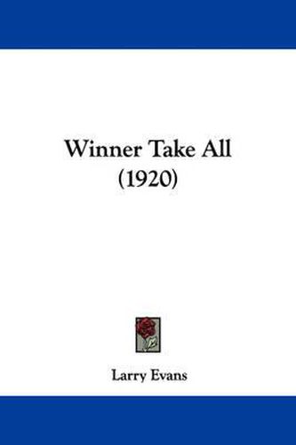 Cover image for Winner Take All (1920)