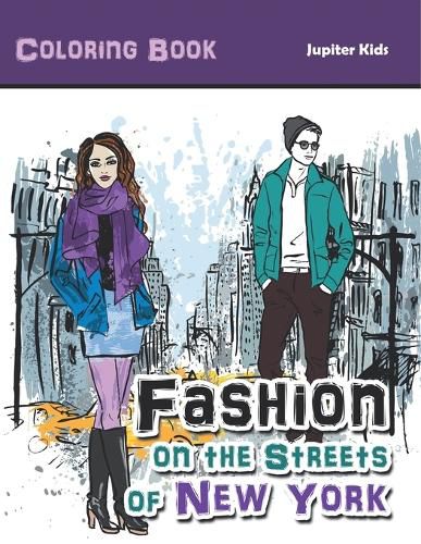 Cover image for Fashion on the Streets of New York Coloring Book