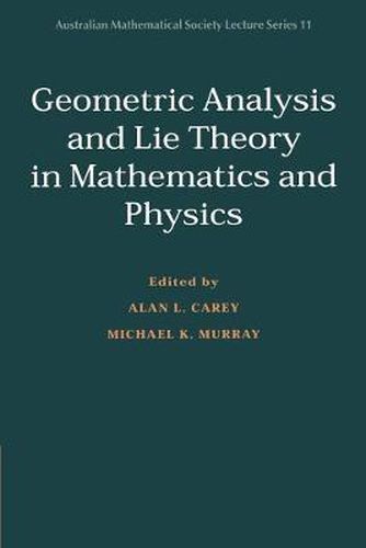 Cover image for Geometric Analysis and Lie Theory in Mathematics and Physics