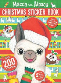 Cover image for Macca the Alpaca: Christmas Sticker Book