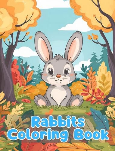 Cover image for Rabbits Coloring Book