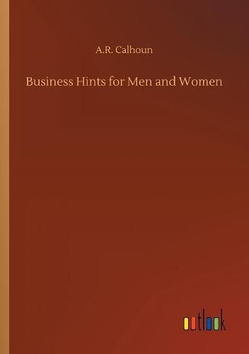 Business Hints for Men and Women