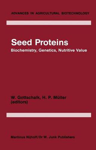 Cover image for Seed Proteins: Biochemistry, Genetics, Nutritive Value