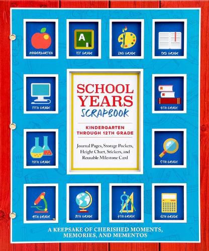 Cover image for School Years Scrapbook