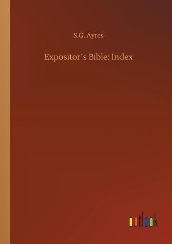 Cover image for Expositors Bible: Index