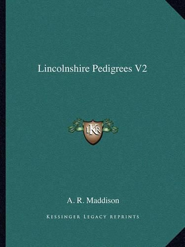 Lincolnshire Pedigrees V2