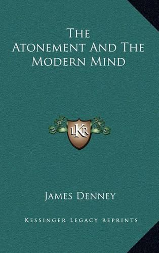 Cover image for The Atonement and the Modern Mind