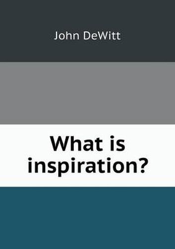 Cover image for What is inspiration?