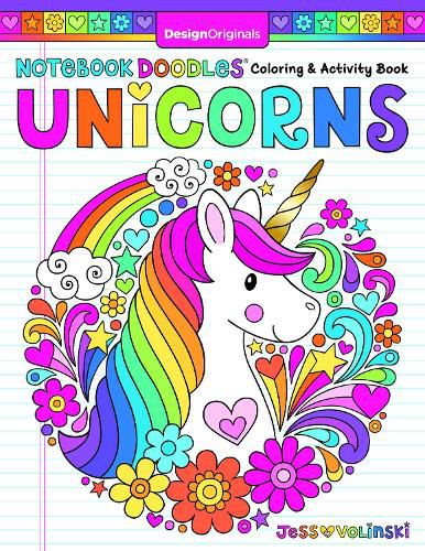 Notebook Doodles Unicorns