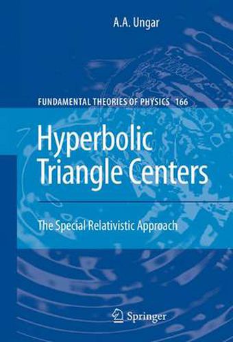 Cover image for Hyperbolic Triangle Centers: The Special Relativistic Approach