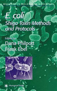 Cover image for E. coli: Shiga Toxin Methods and Protocols