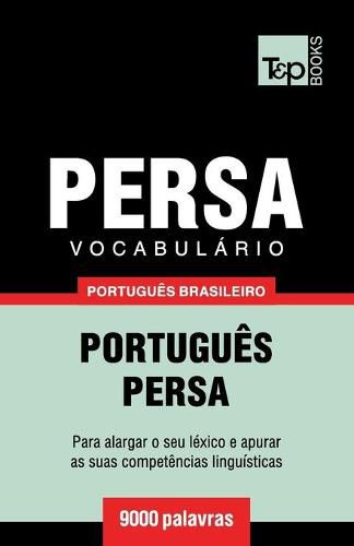 Cover image for Vocabulario Portugues Brasileiro-Persa - 9000 palavras