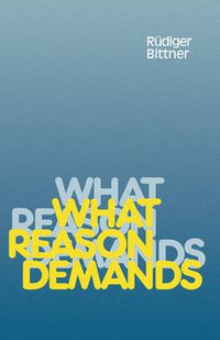 Cover image for What Reason Demands