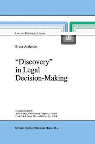 Cover image for "Discovery' in Legal Decision-Making