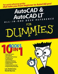 Cover image for AutoCAD and AutoCAD LT All-in-one Desk Reference For Dummies
