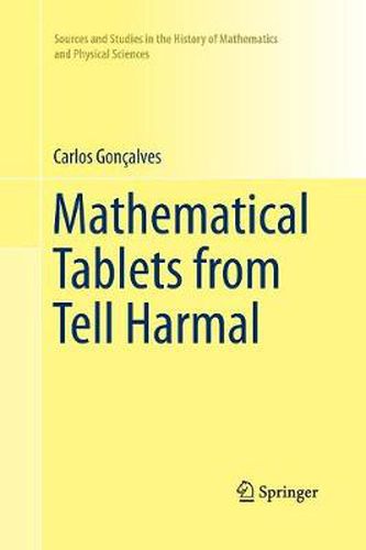 Cover image for Mathematical Tablets from Tell Harmal