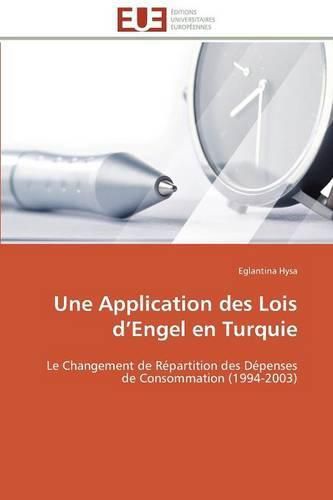 Une application des lois d engel en turquie