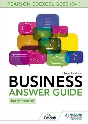 Cover image for Pearson Edexcel GCSE (9-1) Business Answer Guide Third Edition