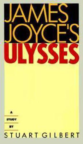 Cover image for James Joyce's Ulysses: A Study