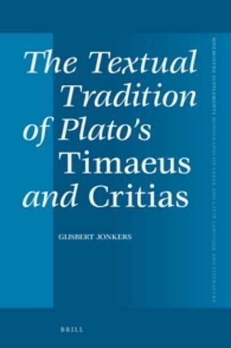 Cover image for The Textual Tradition of Plato's Timaeus and Critias