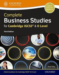 Cover image for Complete Business Studies for Cambridge IGCSE (R) and O Level