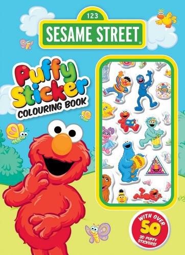Cover image for Sesame Street: Puffy Sticker Colouring Book