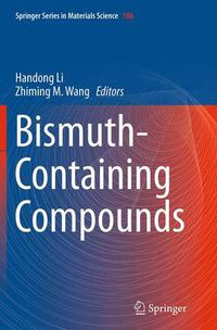 Cover image for Bismuth-Containing Compounds