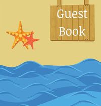 Cover image for Guest Book for vacation home (hardcover)