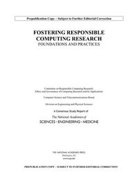 Cover image for Fostering Responsible Computing Research: Foundations and Practices