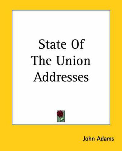 Cover image for State Of The Union Addresses