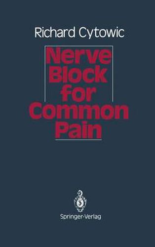 Cover image for Nerve Block for Common Pain