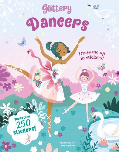 Cover image for Glittery Dancers: Sticker Book