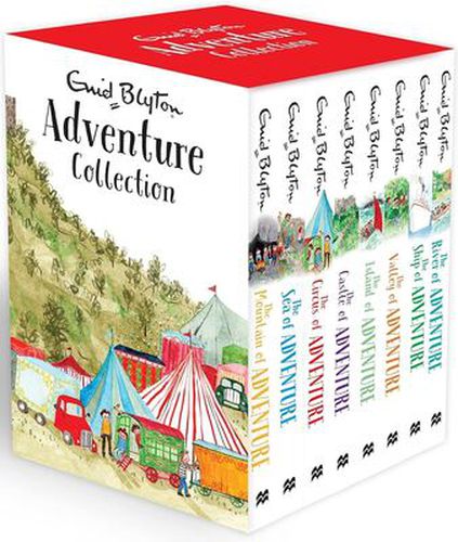 Cover image for Enid Blyton's Adventure Collection (8 Book Box)