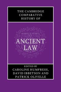 Cover image for The Cambridge Comparative History of Ancient Law