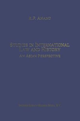 Cover image for Studies in International Law and History: An Asian Perspective