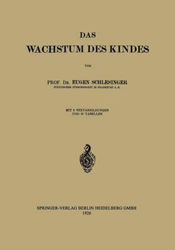 Das Wachstum Des Kindes