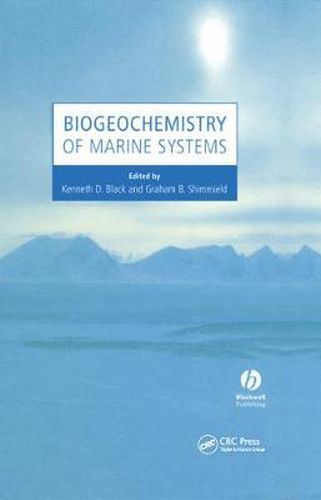 Cover image for Biogeochemistry of Marine Systems