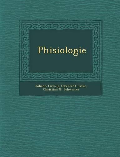 Cover image for Phisiologie