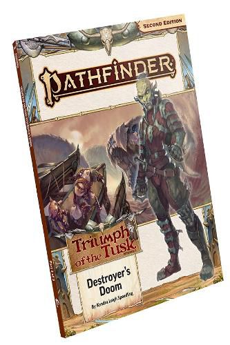 Cover image for Pathfinder Adventure Path: Destroyer's Doom (Triumph of the Tusk 3 of 3) (P2)