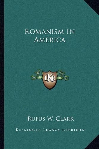 Romanism in America