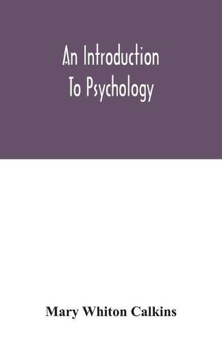 Cover image for An introduction to psychology