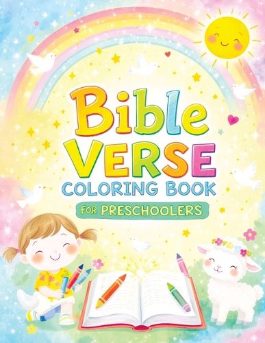Cover image for Bible Verse Coloring Book for Preschoolers